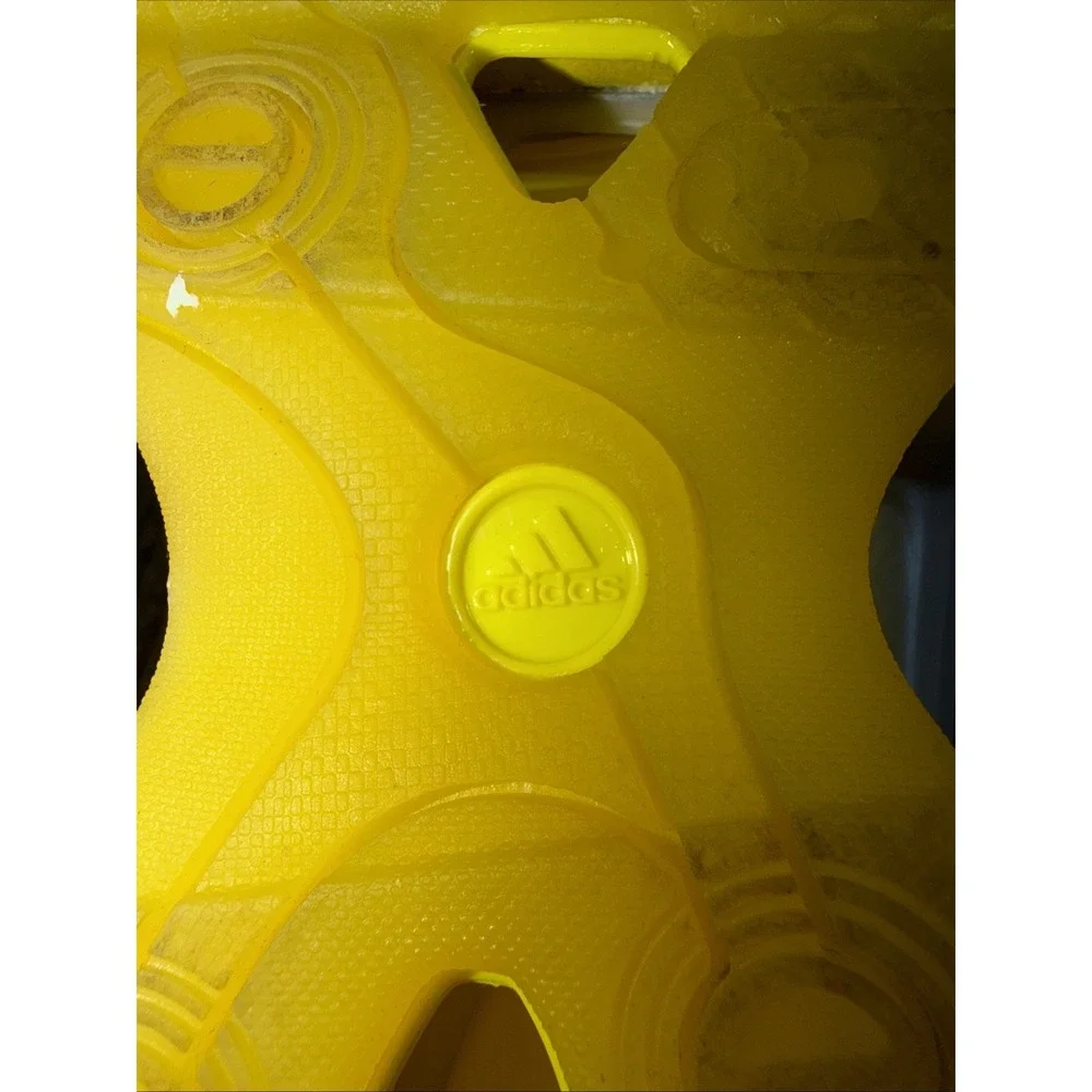 Adidas Microbounce T1 Shoes Size 7.5 Shock Yellow 779001 Rare Color
